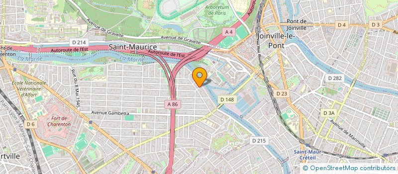 localisation de l'entreprise SCI BF IMMO à MAISONS-ALFORT