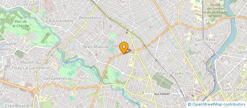 localisation de l'entreprise SCI BFC à NANTES