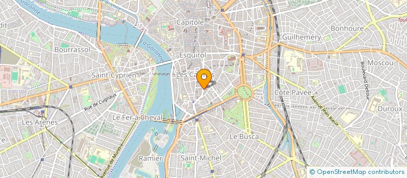 localisation de l'entreprise SCI BFCA LANGUEDOC à TOULOUSE