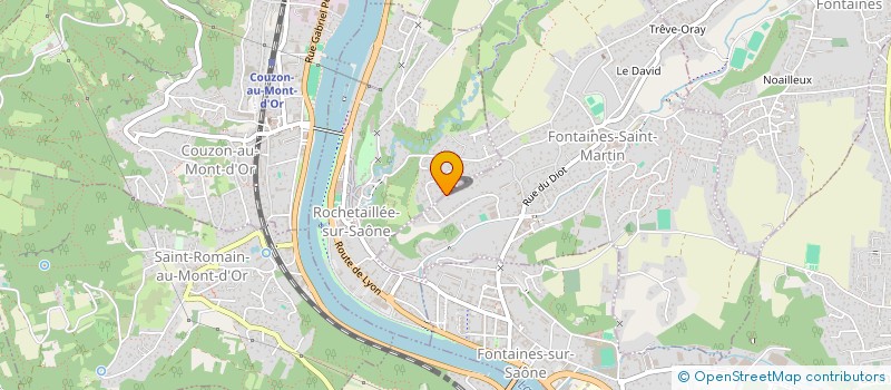 localisation de l'entreprise SCI BFCHIR  FONTAINES-SAINT-MARTIN