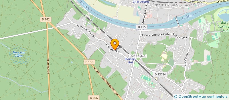 localisation de l'entreprise SCI BFDS IMMO  CHARTRETTES