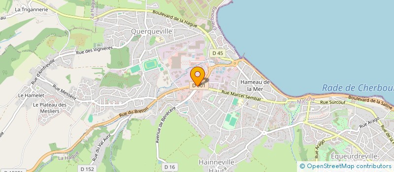 localisation de l'entreprise SCI BFJL à CHERBOURG-EN-COTENTIN