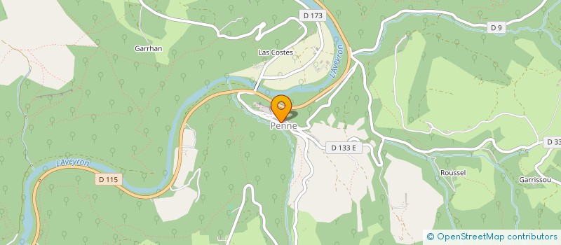 localisation de l'entreprise SCI BFM 81 à PUYCELSI