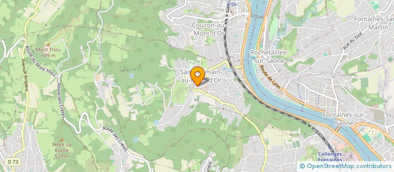 localisation de l'entreprise SCI BFO  SAINT-ROMAIN-AU-MONT-D'OR