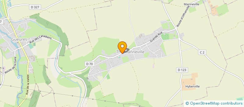 localisation de l'entreprise SCI BFV IMMO  THIL-MANNEVILLE