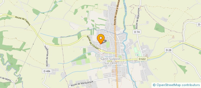 localisation de l'entreprise SCI BG 2  SAINT-SULPICE-SUR-LEZE