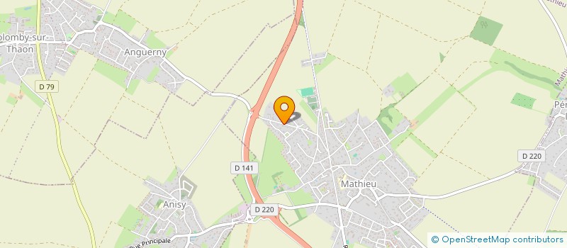 localisation de l'entreprise SCI BG  MATHIEU