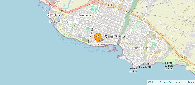 localisation de l'entreprise SCI BG à SAINT-PIERRE