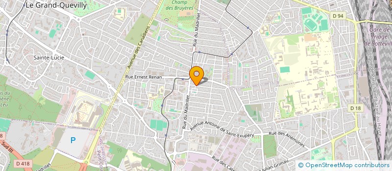 localisation de l'entreprise SCI BG ASSOCIES à ROUEN