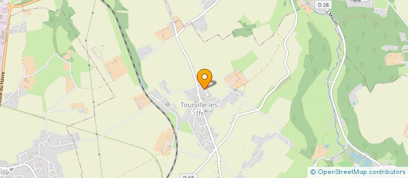 localisation de l'entreprise SCI BG IMMOBILIER  TOURVILLE-LES-IFS