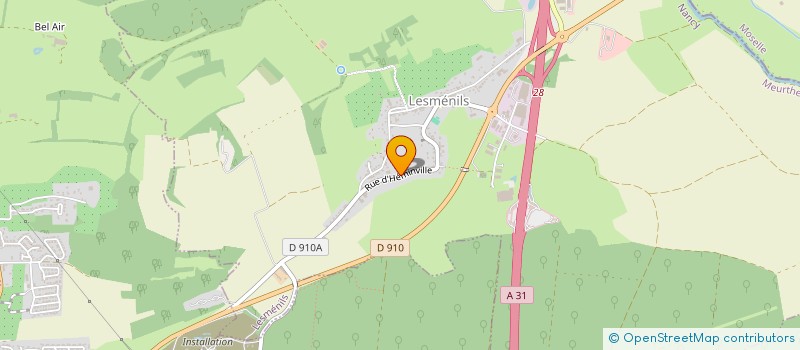 localisation de l'entreprise SCI BG2M  LESMENILS