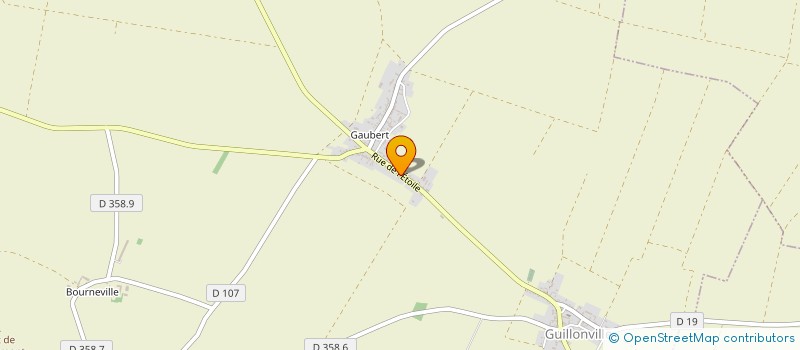 localisation de l'entreprise SCI BG3M DU PUY à GUILLONVILLE
