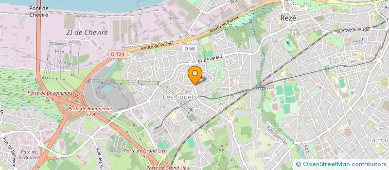 localisation de l'entreprise SCI BGA à BOUGUENAIS