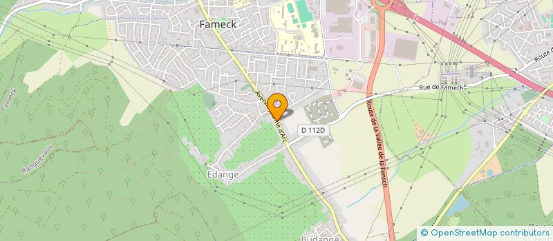 localisation de l'entreprise SCI BGBP  FAMECK