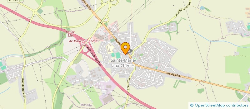 localisation de l'entreprise SCI BGFT  SAINTE-MARIE-AUX-CHENES