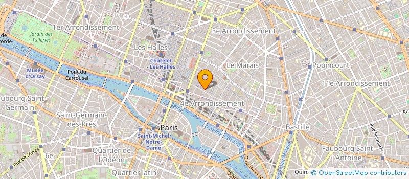 localisation de l'entreprise SCI BGI BLANC MESNIL  PARIS