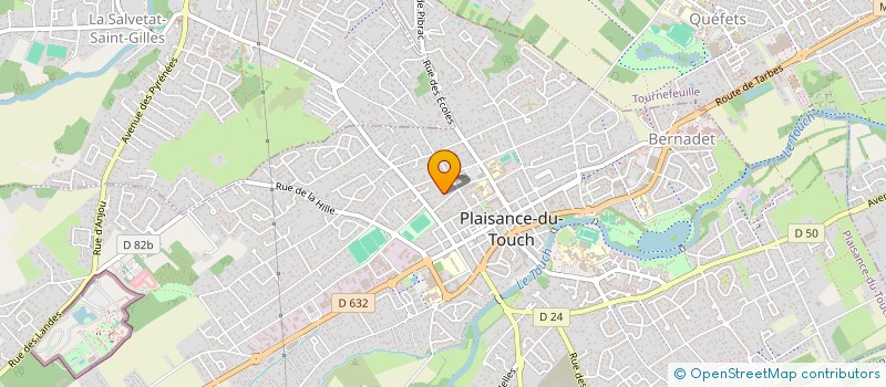 localisation de l'entreprise SCI BGLS  PLAISANCE-DU-TOUCH