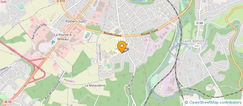 localisation de l'entreprise SCI BGP à SAINT-BENOIT