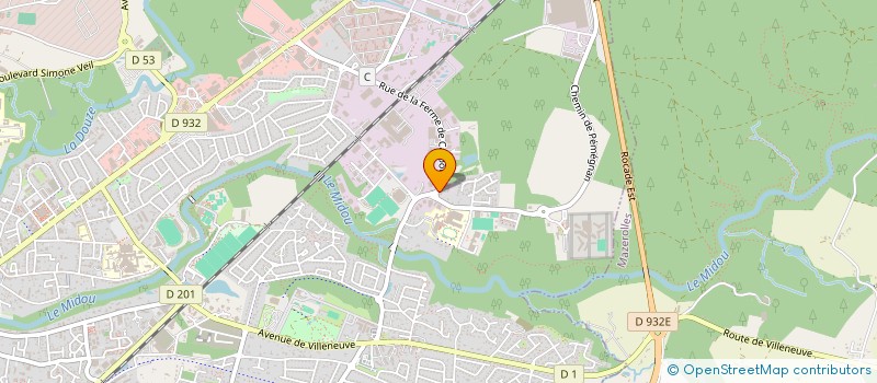 localisation de l'entreprise SCI BGP à MONT-DE-MARSAN