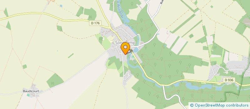 localisation de l'entreprise SCI BGVS  SONCHAMP