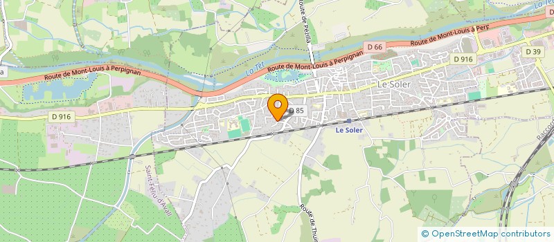 localisation de l'entreprise SCI BH  LE SOLER