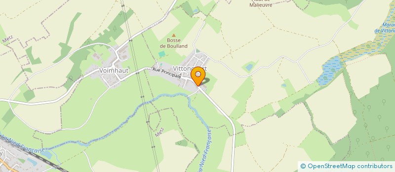 localisation de l'entreprise SCI BH  VITTONCOURT