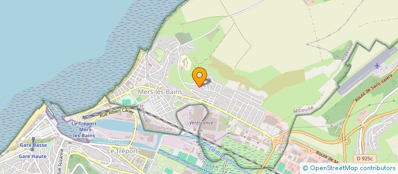 localisation de l'entreprise SCI BH FAMILY  MERS-LES-BAINS