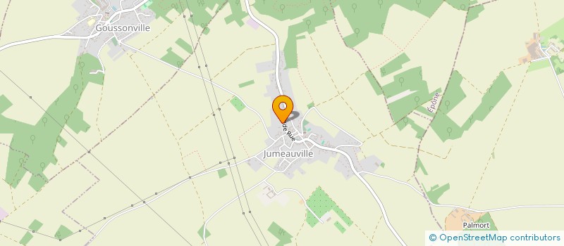 localisation de l'entreprise SCI BH IMMO  JUMEAUVILLE