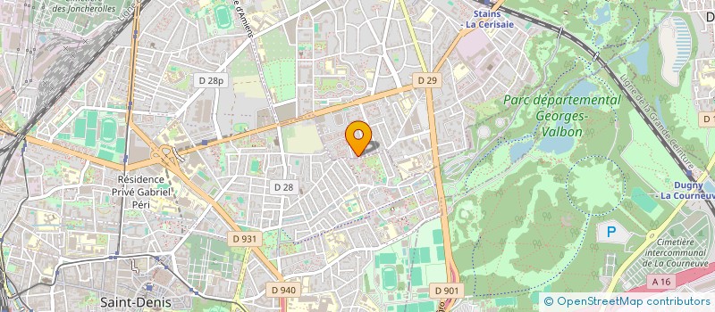 localisation de l'entreprise SCI BH VERDUN à STAINS