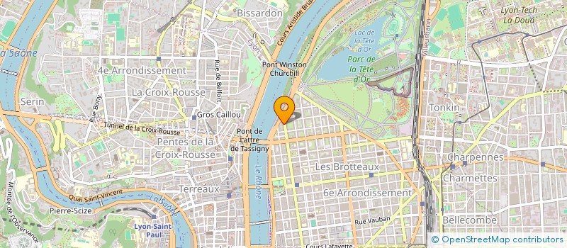 localisation de l'entreprise SCI BH72 VENDOME  LYON