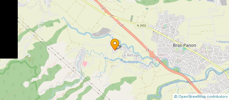 localisation de l'entreprise SCI BHARAT  BRAS-PANON