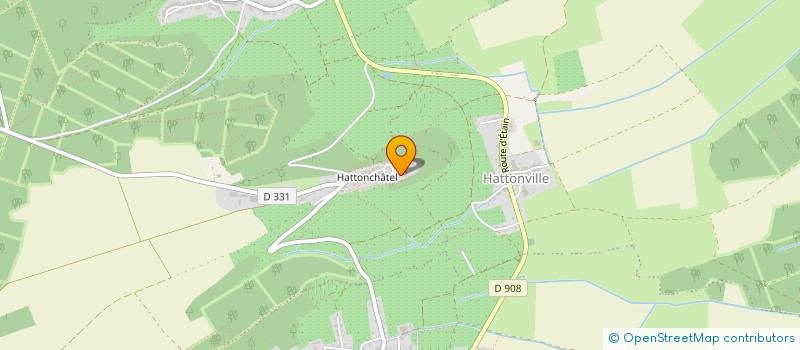 localisation de l'entreprise SCI BHD à VIGNEULLES-LES-HATTONCHATEL