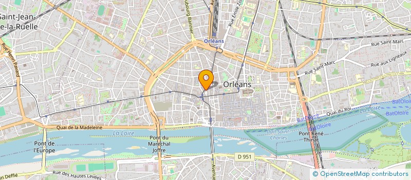 localisation de l'entreprise SCI BHG IMMO 1 à ORLEANS