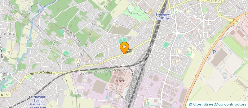 localisation de l'entreprise SCI BHM à BRETIGNY-SUR-ORGE