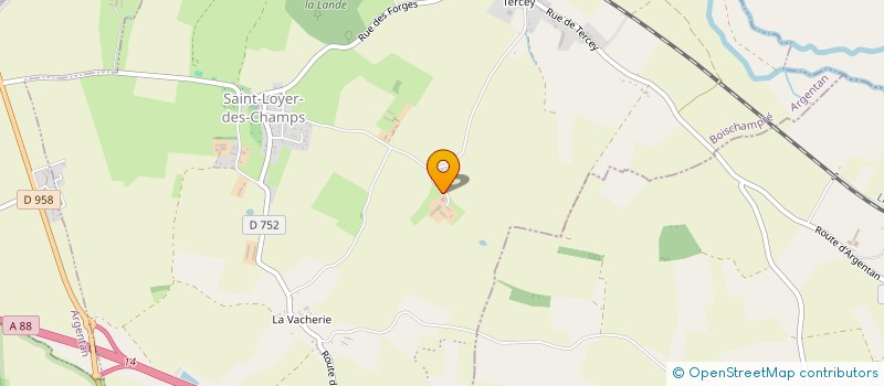 localisation de l'entreprise SCI BHP à BOISCHAMPRE
