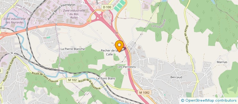 localisation de l'entreprise SCI BHR  LA FOUILLOUSE