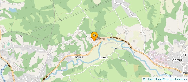 localisation de l'entreprise SCI BI-HAITZAK  SAINT-PEE-SUR-NIVELLE