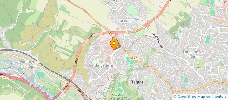 localisation de l'entreprise SCI BIAGGIO  TALANT