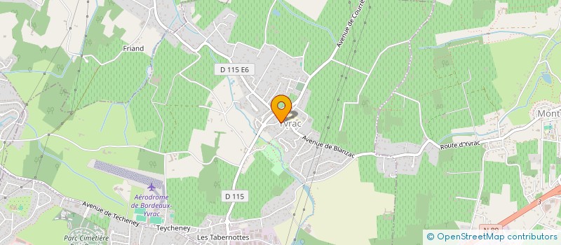 localisation de l'entreprise SCI BIANCA  ARTIGUES-PRES-BORDEAUX