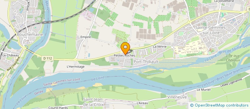 localisation de l'entreprise SCI BIANCA  SAINTE-GEMMES-SUR-LOIRE