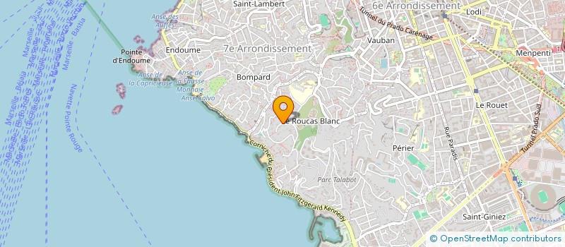 localisation de l'entreprise SCI BIANCAGI à MARSEILLE