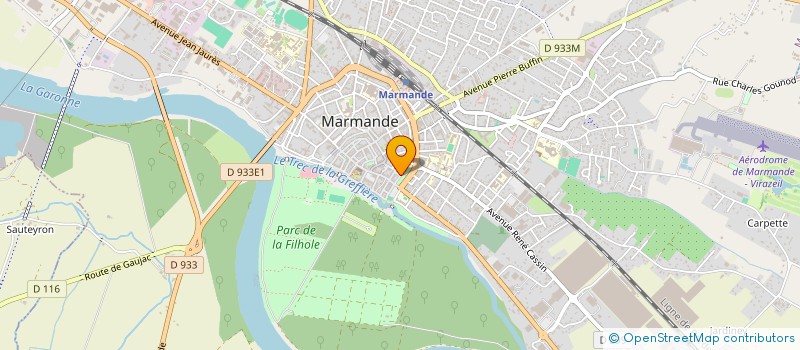 localisation de l'entreprise SCI BIANCHI MARCHET  MARMANDE