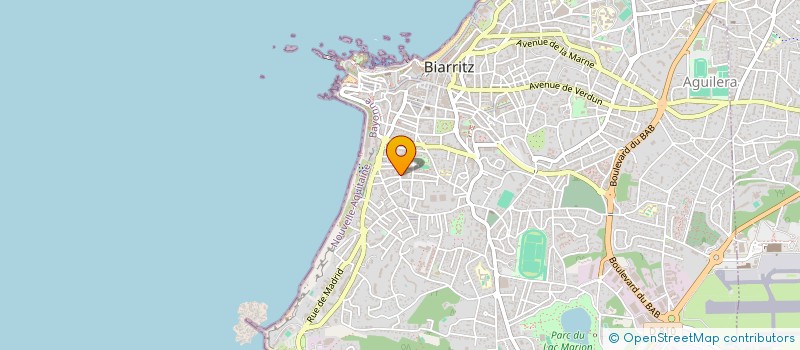 localisation de l'entreprise SCI BIAPPRE à BIARRITZ