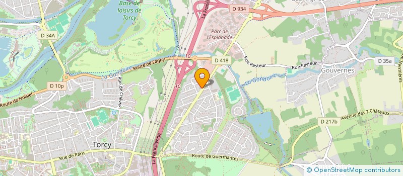 localisation de l'entreprise SCI BIARGI à SAINT-THIBAULT-DES-VIGNES