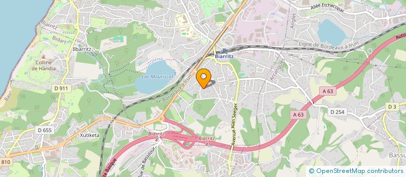 localisation de l'entreprise SCI BIARRITZ DC à BIARRITZ
