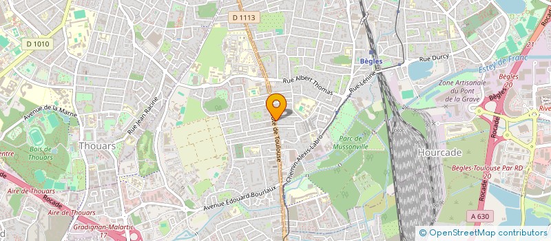 localisation de l'entreprise SCI BIASON SANTER à BEGLES