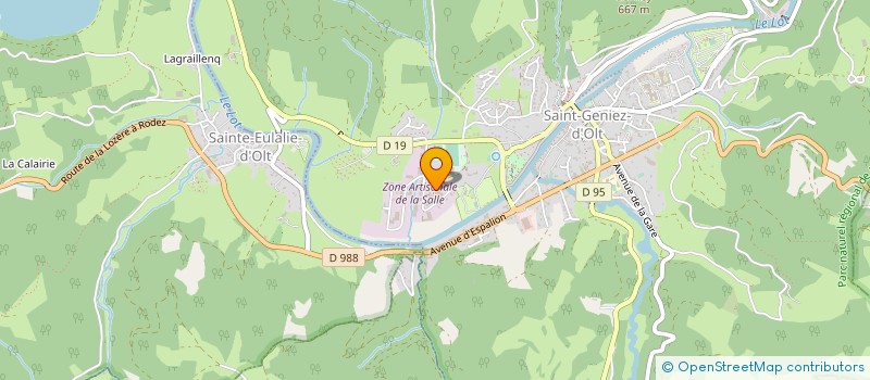 localisation de l'entreprise SCI BIAUT  PIERREFICHE