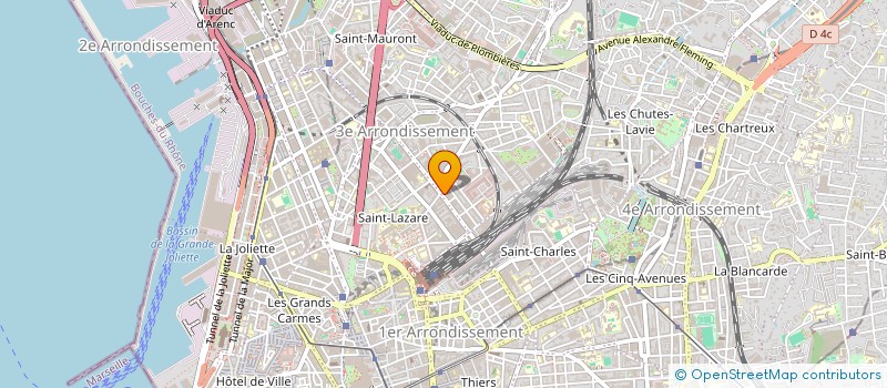 localisation de l'entreprise SCI BIAZ à MARSEILLE