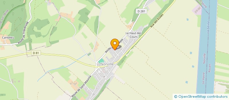 localisation de l'entreprise SCI BIBAR  NORVILLE