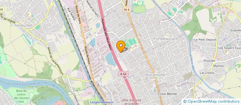 localisation de l'entreprise SCI BIBI à AUCAMVILLE